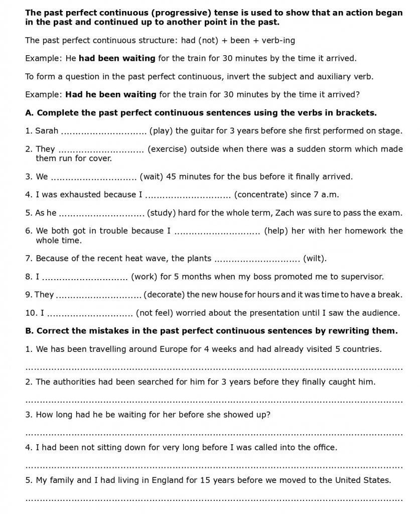 روش تدریس زمان گذشته کامل استمراری- Past Perfect Continuous Tense 4 روش تدریس زمان گذشته کامل استمراری- Past Perfect Continuous Tense