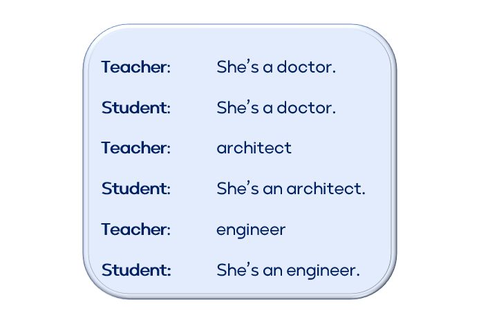انواع تمرین و تکرار (drilling) در آموزش زبان انگلیسی 3 انواع تمرین و تکرار (drilling) در آموزش زبان انگلیسی