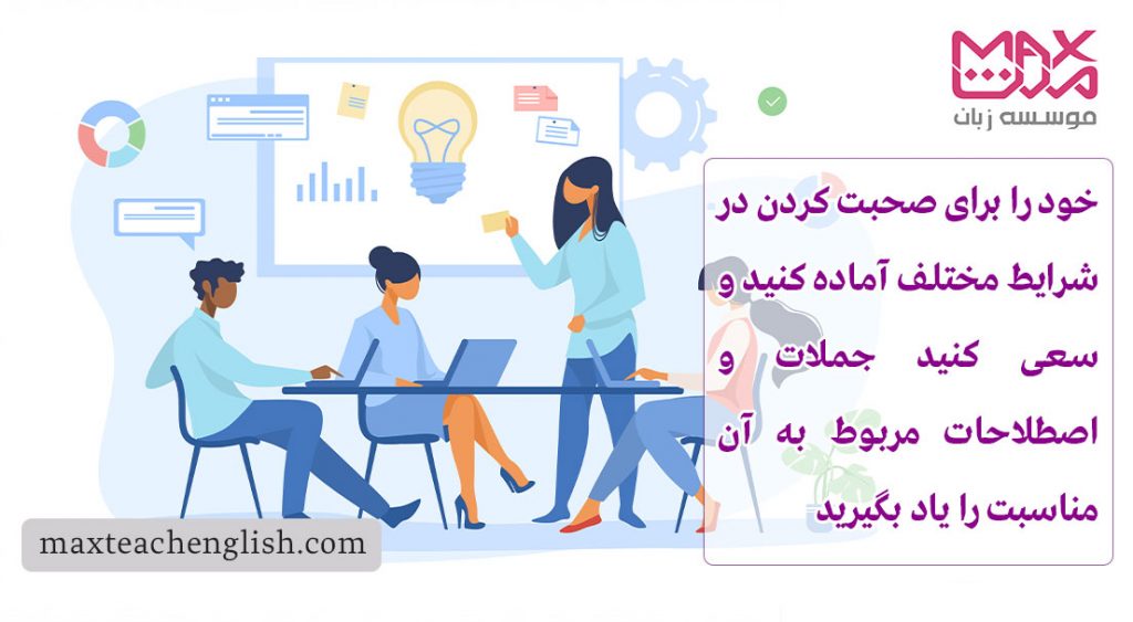 ۱۴ نکته برای ارتقا مهارت اسپیکینگ speaking (صحبت کردن) بدون نیاز به کلاس و معلم 4 خود را برای هر رخدادی آماده کنید