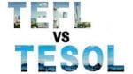 تفاوت tefl و tesol