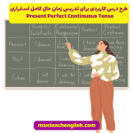 طرح درس کاربردی برای تدریس زمان حال کامل استمراری - Present Perfect Continuous Tense