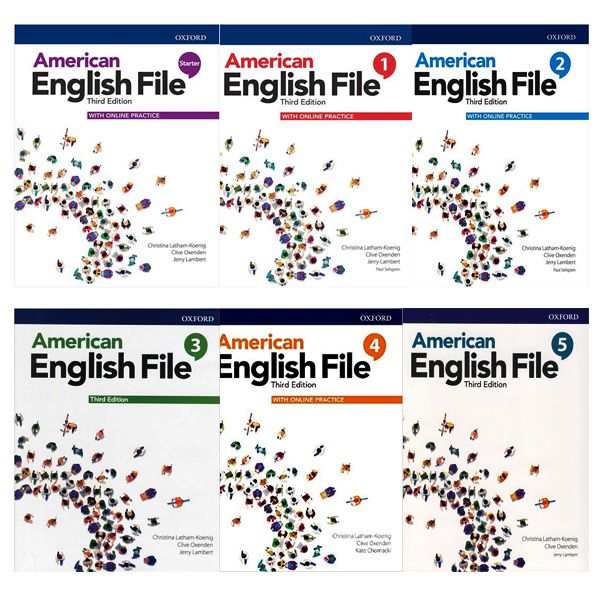 دانلود کتاب آموزش زبان انگلیسی 28 دانلود کتاب های 5 4 3 2 1 American English File ویرایش سوم